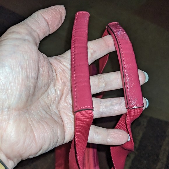 COACH 77321 Fuchsia Signature Nylon Getaway Packable Weekender Tote Bag No Pouch - Picture 7 of 7